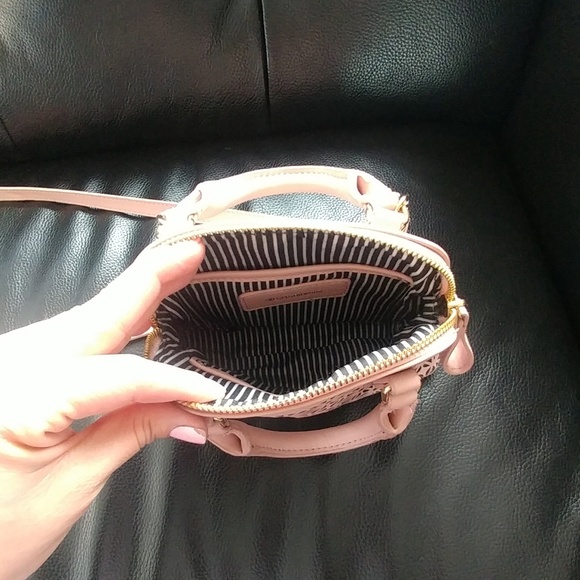 Pink Mini Leather Purse - Picture 5 of 7